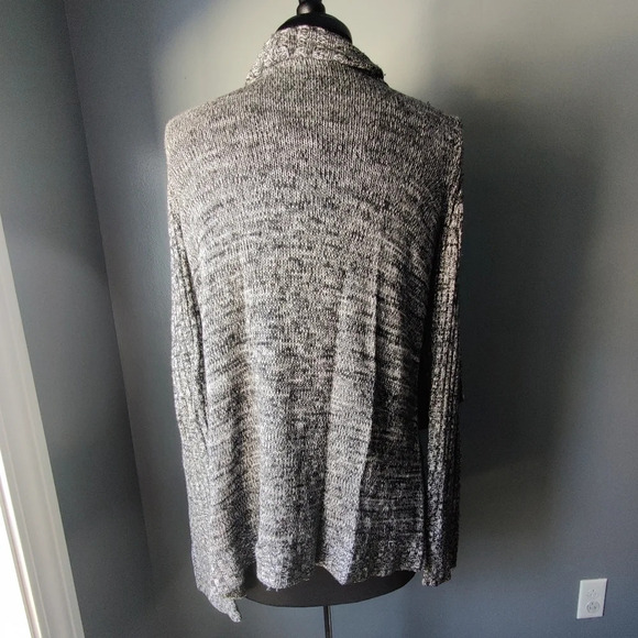 Alice + Olivia Draped Open Front Cardigan - Picture 3 of 5